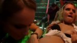 Lesbian club slags lick twats in public