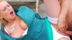 Fully clothed foursome with Tatiana Milovani
