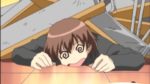 Hentai schoolgirl gets roughly banged in toilet