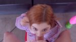 TINY4K Tiny teen red head squeezes HUGE dick into wet pussy