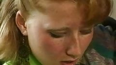 Redhead teen Dp with old men