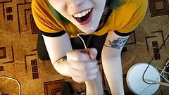 The girl next door revealed your secret: magic cock
