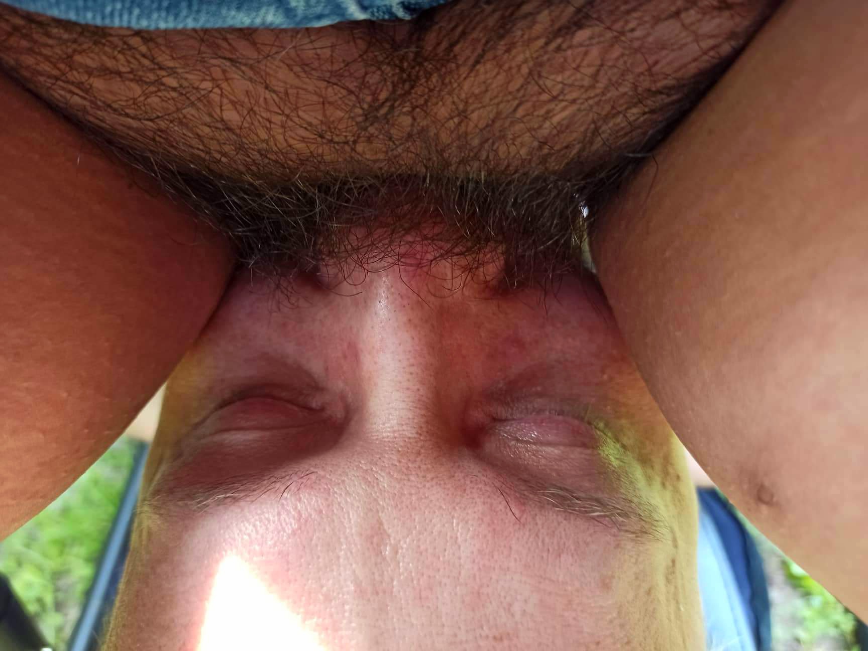 harvesting cunt juice from fat furry cunt